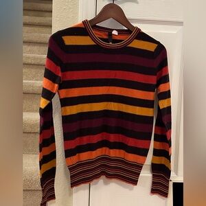 H&M Divided Striped Long Sleeve Sweater